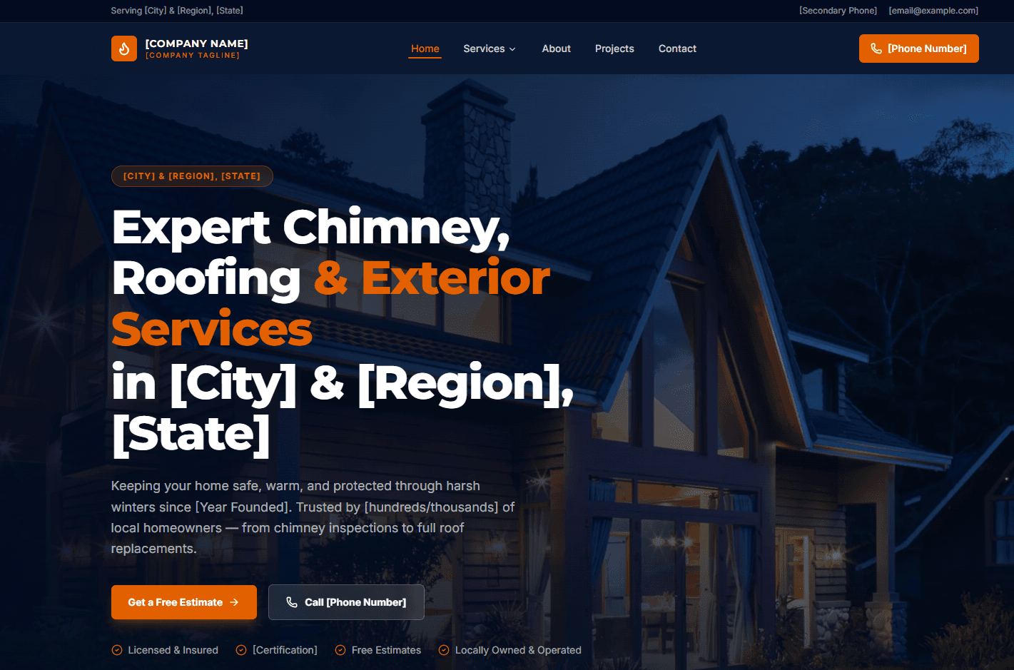 Chimneys Plus screenshot